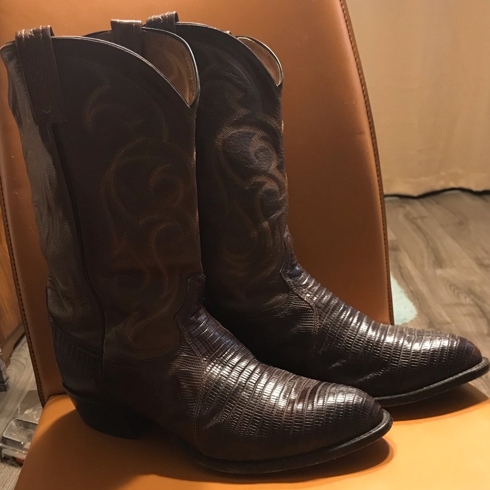 Tony Lama cowboy boots for men